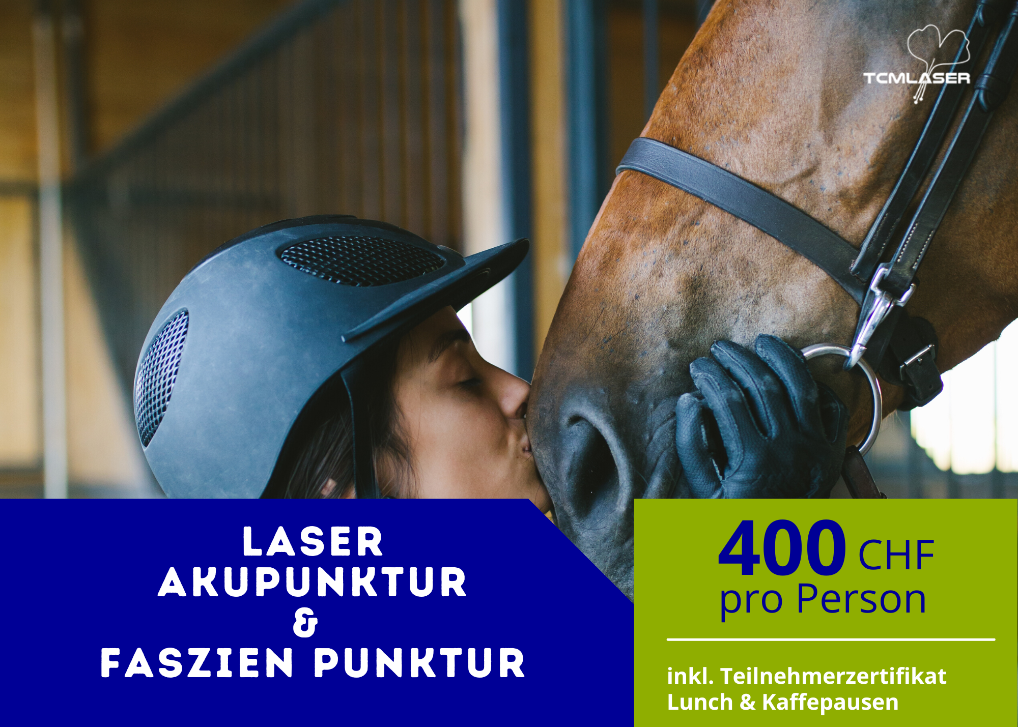 22. & 23. April 2023: Laserakupunktur und Faszien Punktur beim Pferd